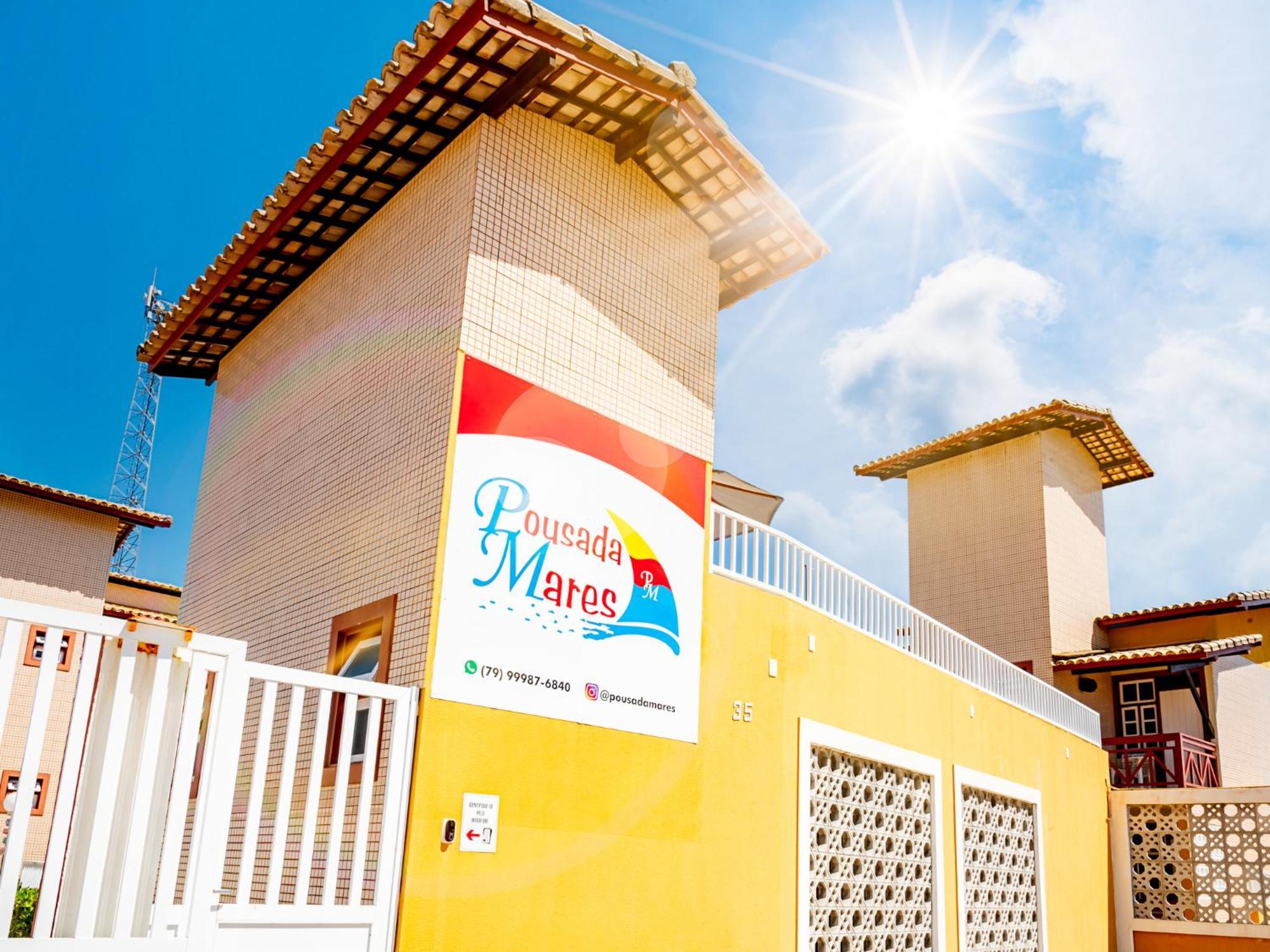 Pousada Mares Estância Exterior foto